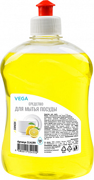 KALAM.KZ - Средство для мытья посуды 500мл, "Лимон", Vega